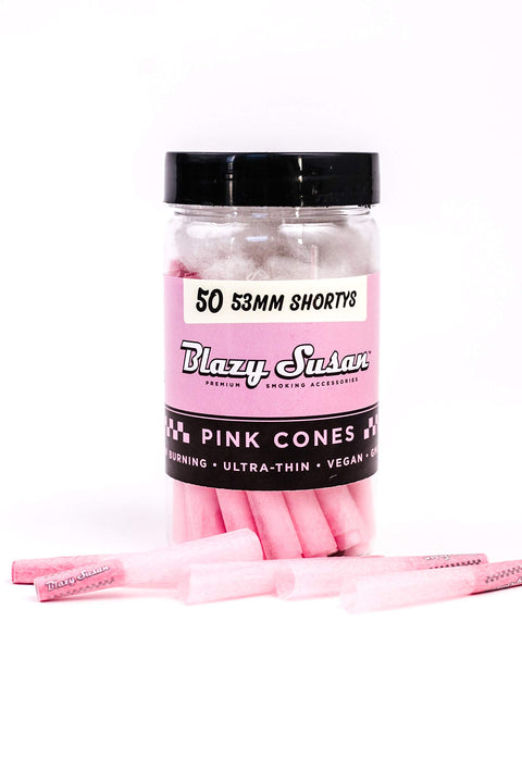 Blazy Cone Pink Shorty 53mm (50 Count)