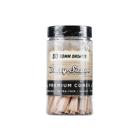 Blazy Susan Cone Unbleached 53mm (50 Count)