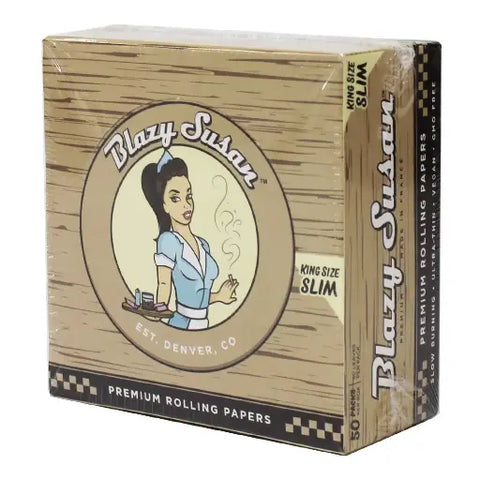 Blazy Susan Paper Unbleached KS Slim (50 Count)