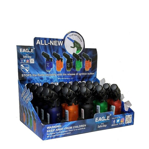 Eagle (PT116B) Single Angle Torch Light (20 Count)
