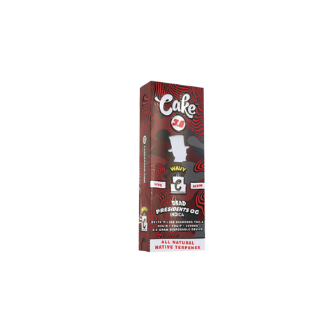 Cake 3g Wavy Disposable THC-A (5 Count)