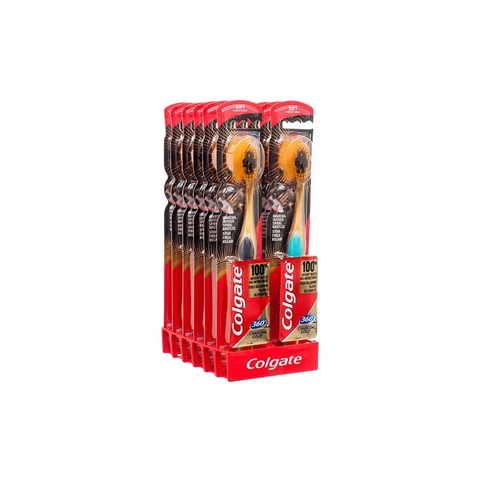 Colgate Tooth Brush Charcoal Color (12 Count)