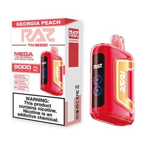 Raz 9k puffs 5% nicotine (5 Count)