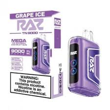 Raz 9k puffs 5% nicotine (5 Count)