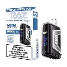 Raz 9k puffs 5% nicotine (5 Count)